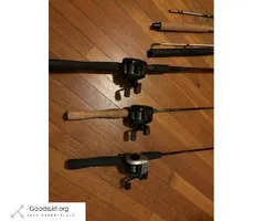 Fishing Poles and Reels - $25 (Auburn)