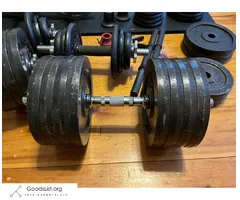 450 lbs of weights - $350 (Rockland)